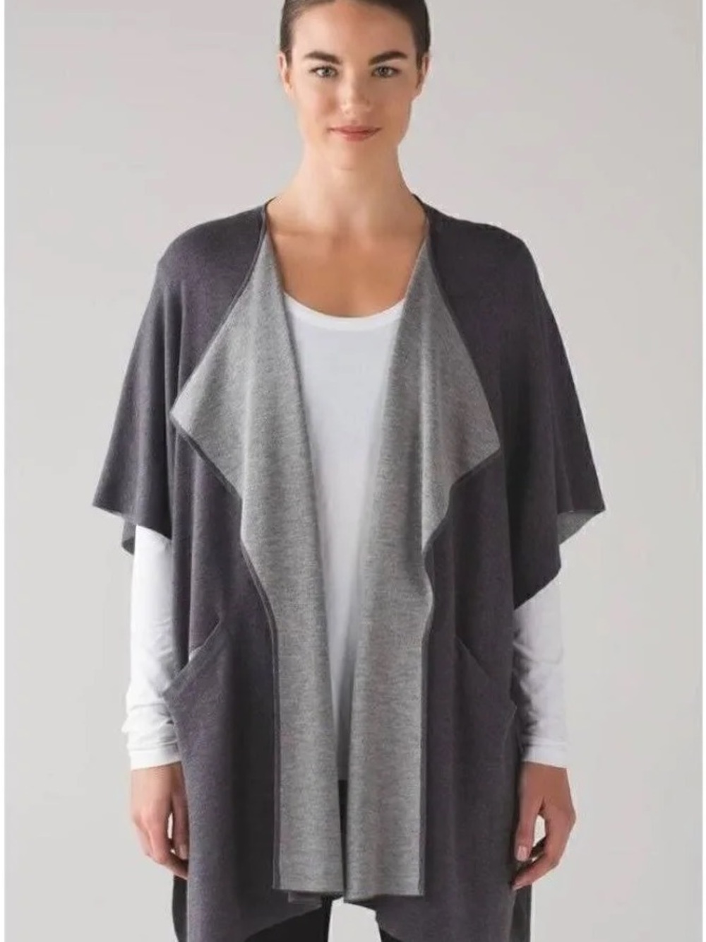 Lululemon After Asana Wrap Sweater Cardigan OS